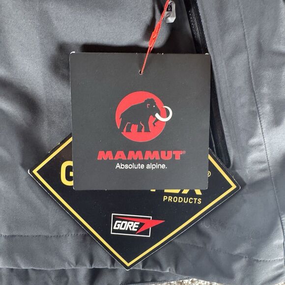 Mammut Gore-tex Paclite Shell Wenaha Phantom Rain Jacket Womens Large Gray NEW - Picture 7 of 16